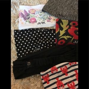 Gym Headband Bundle (2 Lululemon, 5 Junk Brand)